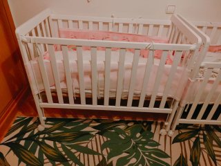 Cuna bebé 120x60. Opcional las dos+ kit gemelar.