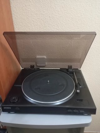 Tocadiscos Sony Negro