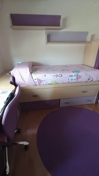 Habitación nido morada Tb se vende por separado