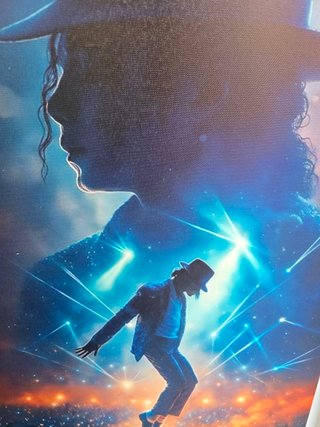 Stampa Michael Jackson 40x60 Tela