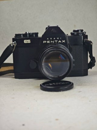 Cámara Pentax ES + Lentes Takumar y Tamron
