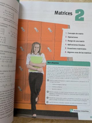 Matemáticas 2o Bachillerato