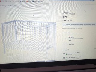 Cuna Ikea Blanca