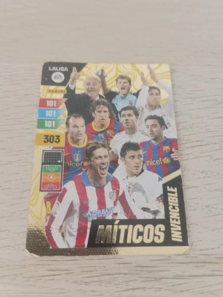Carta Míticos Invencible La Liga Panini