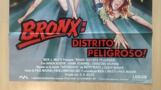 Cartel Original Bronx: Distrito Peligroso