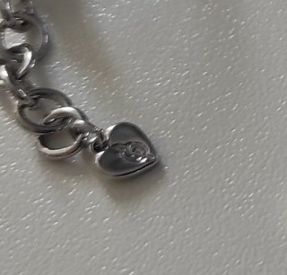 Pulsera Stradivarius eslabones plateada