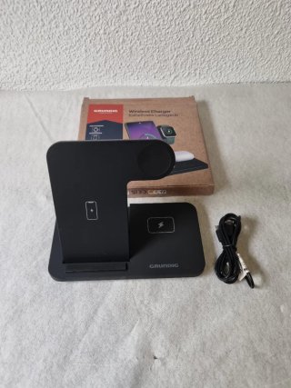 Cargador Inalámbrico Grundig 3 en 1