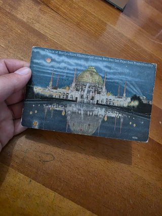Cartolina San Francisco 1915 Pan-Pac