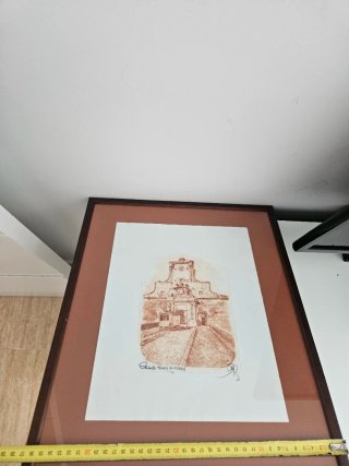 Cádiz: Grabado Puerta de Tierra
