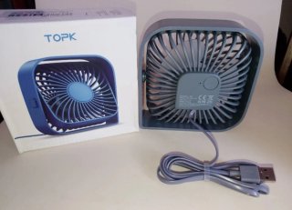 Mini Ventilatore USB TOPK da Tavolo