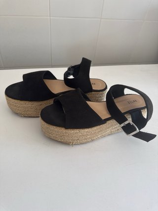 Sandalias Plataforma Negras