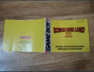 Game Boy Donkey Kong Land III + Manual