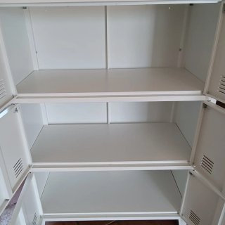 Armario taquilla Sklum blanco