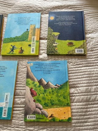 Pack libros El pequeño Dragon Coco