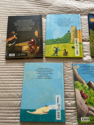 Pack libros El pequeño Dragon Coco