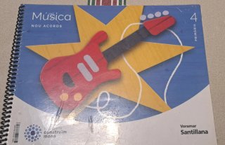Libro Música Nou Acords 4 Primaria