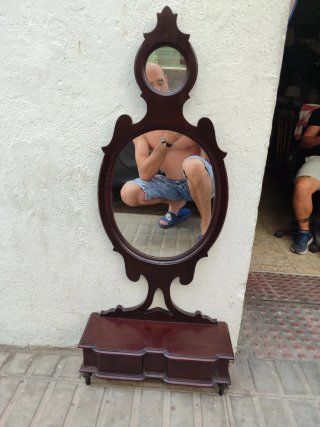 Joyero con espejo