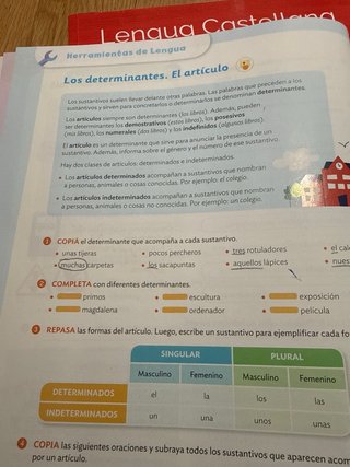 Lengua castellana, 5 Primaria