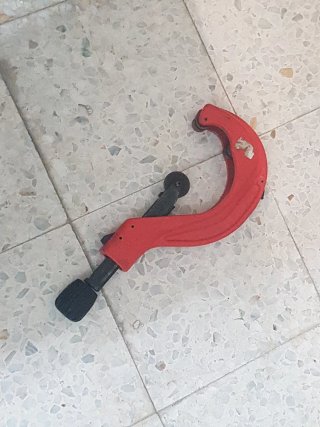 Cortatubos profesional rojo