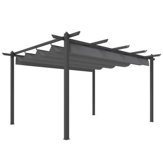 Pérgola 4x3m Techo Retráctil