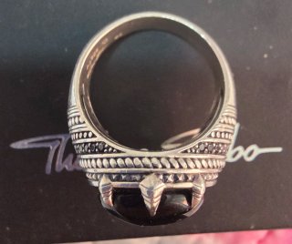 Anillo Thomas Sabo Calavera Plata Negra