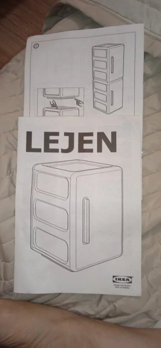 DOS ARMARITOS DE BAÑO LEJEN DE IKEA