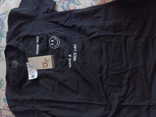 Pack 2 Camisetas Dye Style Negras Talla S