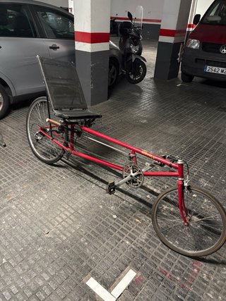 Bicicleta Reclinada años 90
