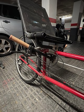 Bicicleta Reclinada años 90