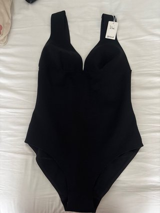 Bañador Gisela Negro Corte Laser Talla M