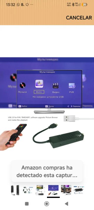 Decodificador TV ZR DVB-T2 PRO H.265