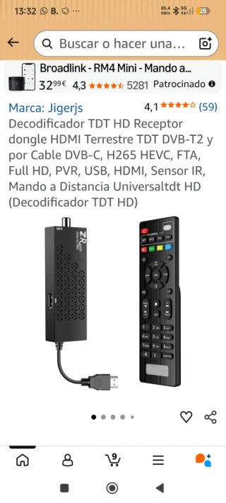 Decodificador TV ZR DVB-T2 PRO H.265