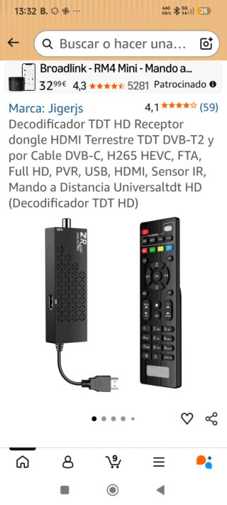 Decodificador TV ZR DVB-T2 PRO H.265
