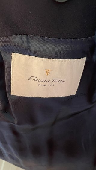 Traje Emidio Tucci Azul Talla 48