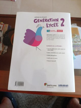 GENERATION LYCEE A2/B1 CAHIER+CD