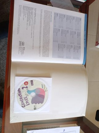 GENERATION LYCEE A2/B1 CAHIER+CD