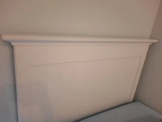 Cabecero Seys Madera de Roble Blanco Niger