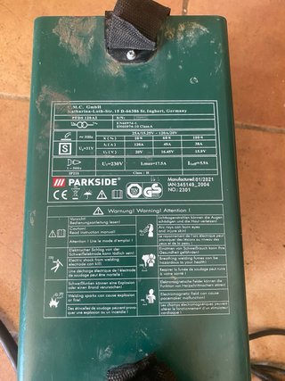 Soldadora de hilo Parkside PFDS 120 A2