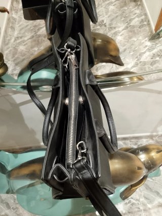 Bolso de mano negro mujer