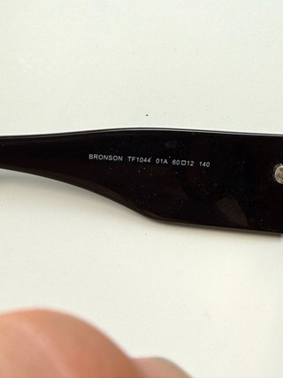 Gafas Tom Ford Bronson Negras y Amarillas