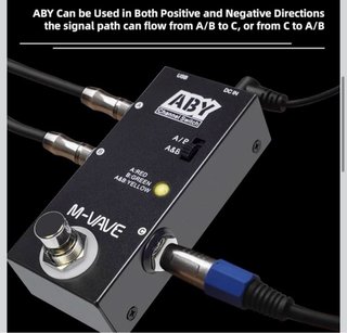 M-VAVE ABY Channel Switch Pedal