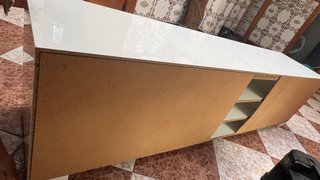 Mueble TV Blanco Brillo
