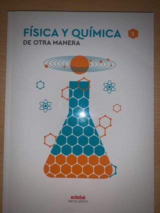 Libro Física y Química I de Bachillerato Edebé