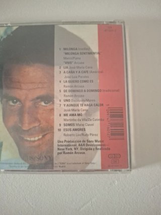 2 CDs Julio Iglesias: Calor y La Carretera
