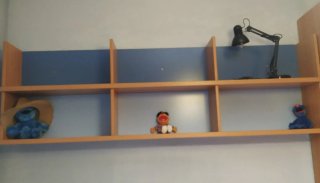 Dormitorio juvenil COMPLETO  2 armarios y cajonera