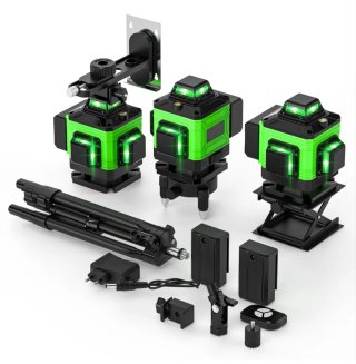 Nivel Láser 4D 16 Líneas Trípode Accesorios