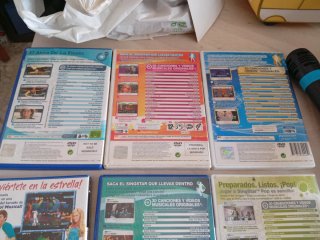Lote 7 Juegos Singstar PS2 + Micrófonos