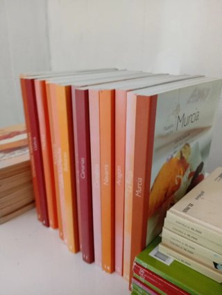 Libros recetarios variados