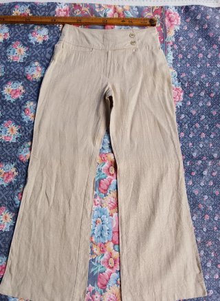 Pantaloni Etam lino