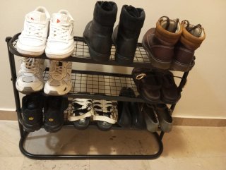 Zapatero Alganas Ikea Negro